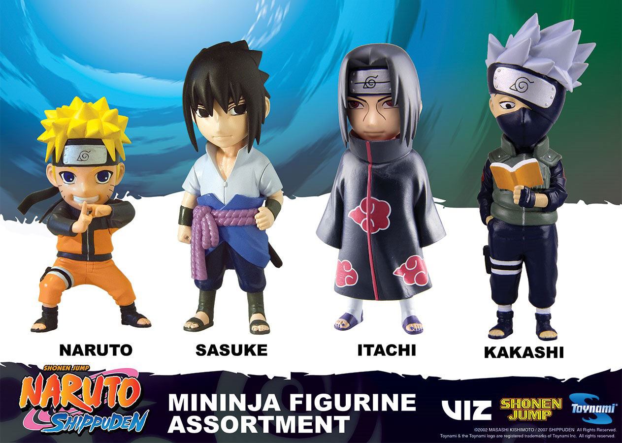 Figura Naruto Shippuden Mininja Itachi 8 cm ( Imagem 2 de 2 ) - Preview