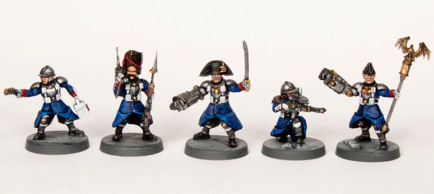 Miniaturas Death Fields - Les Grognards Command and Heavy Support (English) ( Imagem 3 de 4 ) - Preview