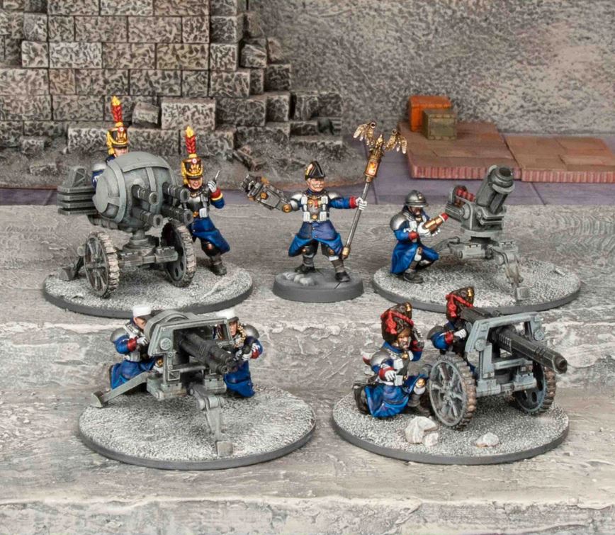 Miniaturas Death Fields - Les Grognards Command and Heavy Support (English) ( Imagem 4 de 4 ) - Preview
