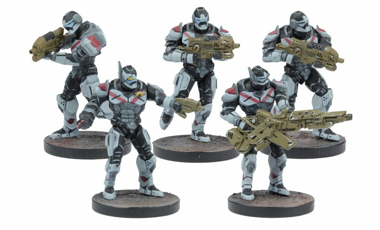 Miniaturas Firefight: Enforcer Strike Force (English) ( Imagem 2 de 4 ) - Preview