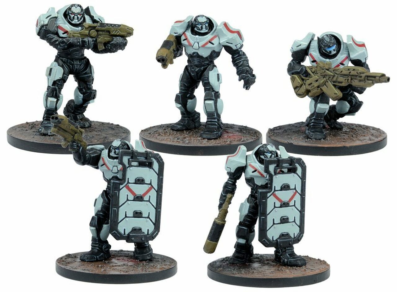 Miniaturas Firefight: Enforcer Strike Force (English) ( Imagem 3 de 4 ) - Preview
