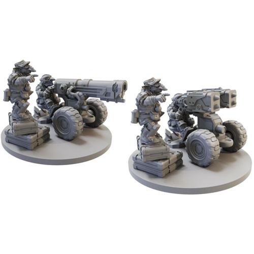 Miniaturas Firefight: Marauder Weapons Teams (English) ( Imagem 2 de 2 ) - Preview