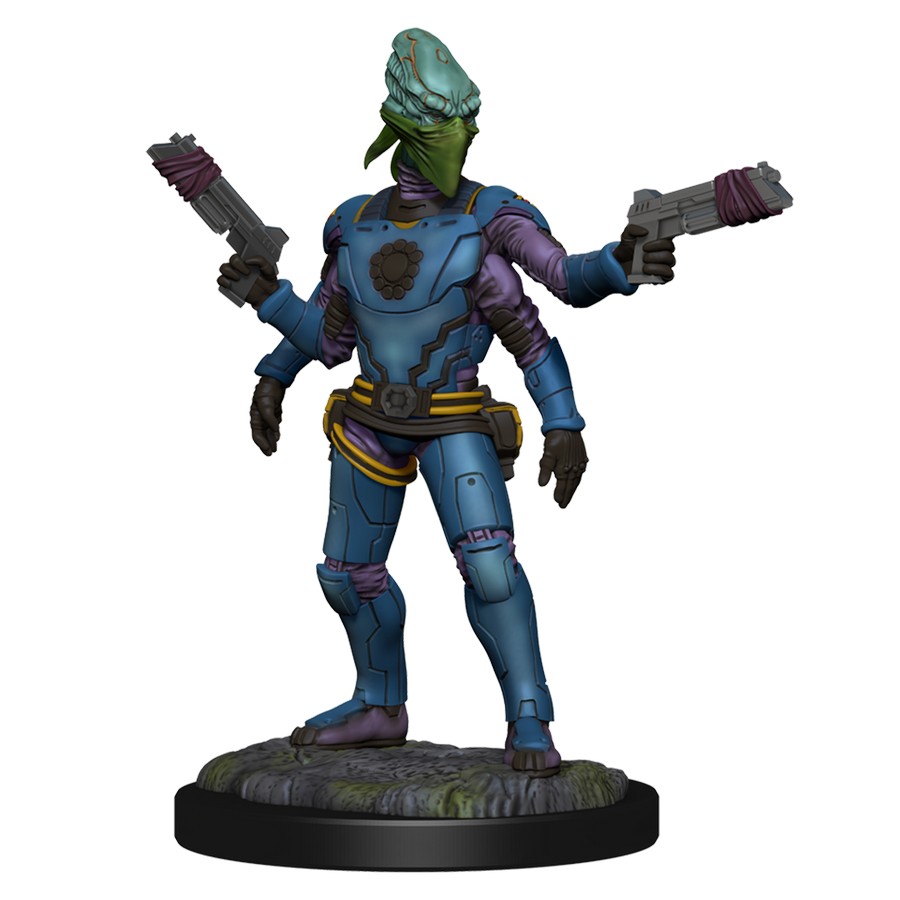 Miniaturas Starfinder Battles: Deep Cuts - Kasatha Operative ( Imagem 3 de 4 ) - Preview