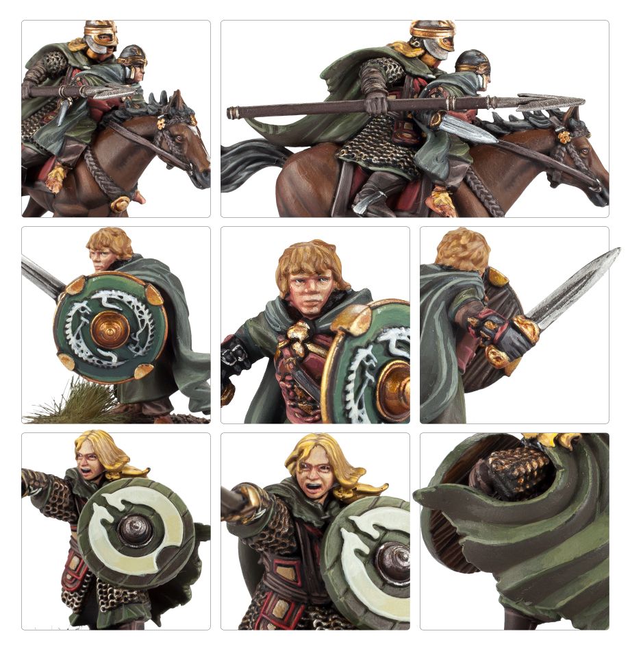 Miniaturas The Lord of the Rings Éowyn & Merry ( Imagem 4 de 4 ) - Preview
