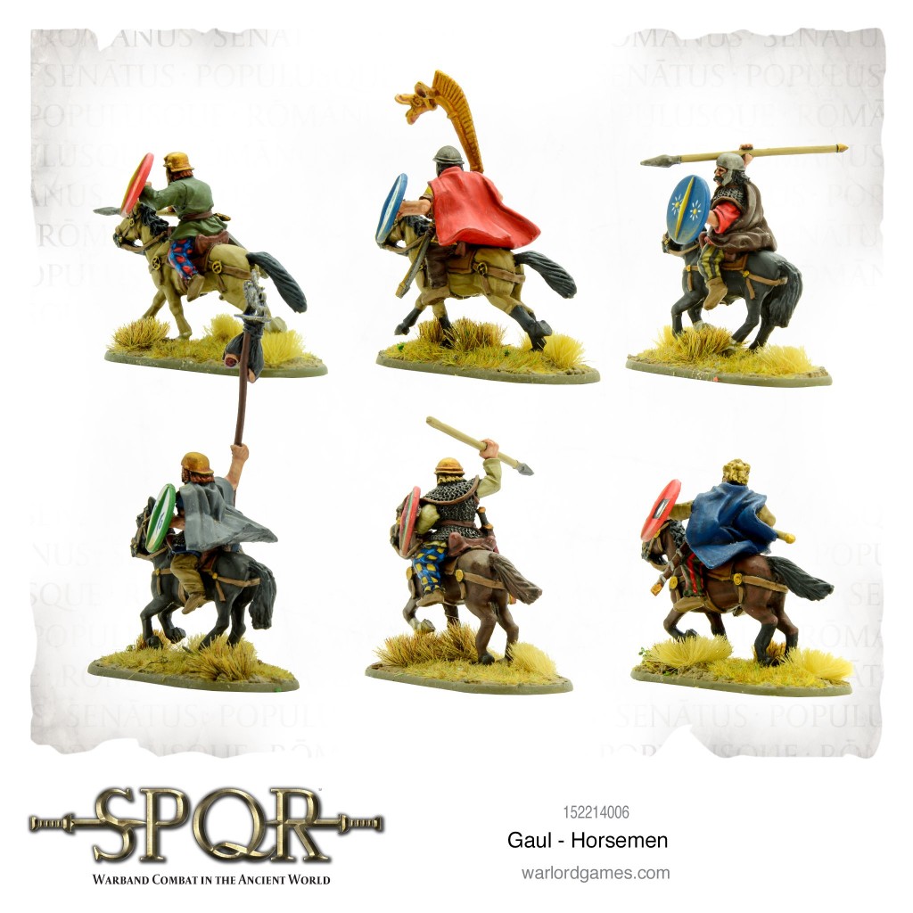 Miniaturas SPQR: Gaul - Horsemen (English) ( Imagem 2 de 4 ) - Preview