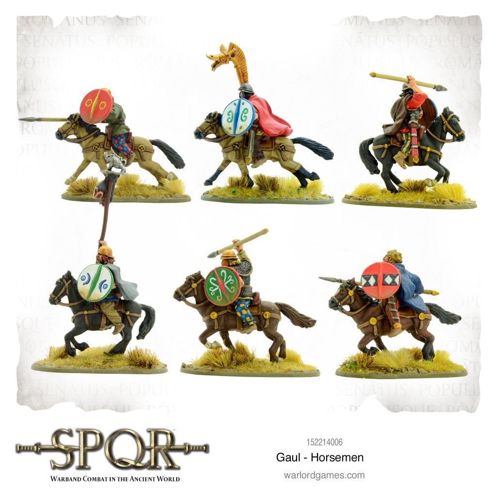 Miniaturas SPQR: Gaul - Horsemen (English) ( Imagem 3 de 4 ) - Preview