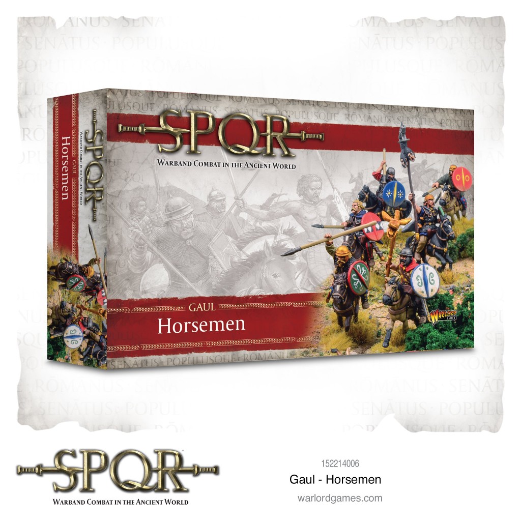 Miniaturas SPQR: Gaul - Horsemen (English) ( Imagem 4 de 4 ) - Preview