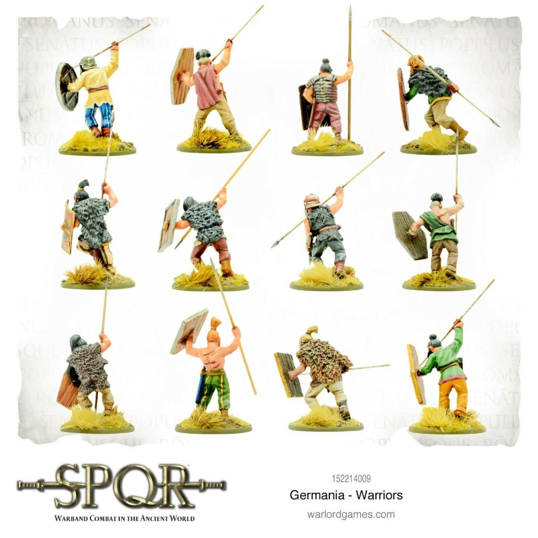 Miniaturas SPQR: Germania - Warriors (English) ( Imagem 3 de 3 ) - Preview