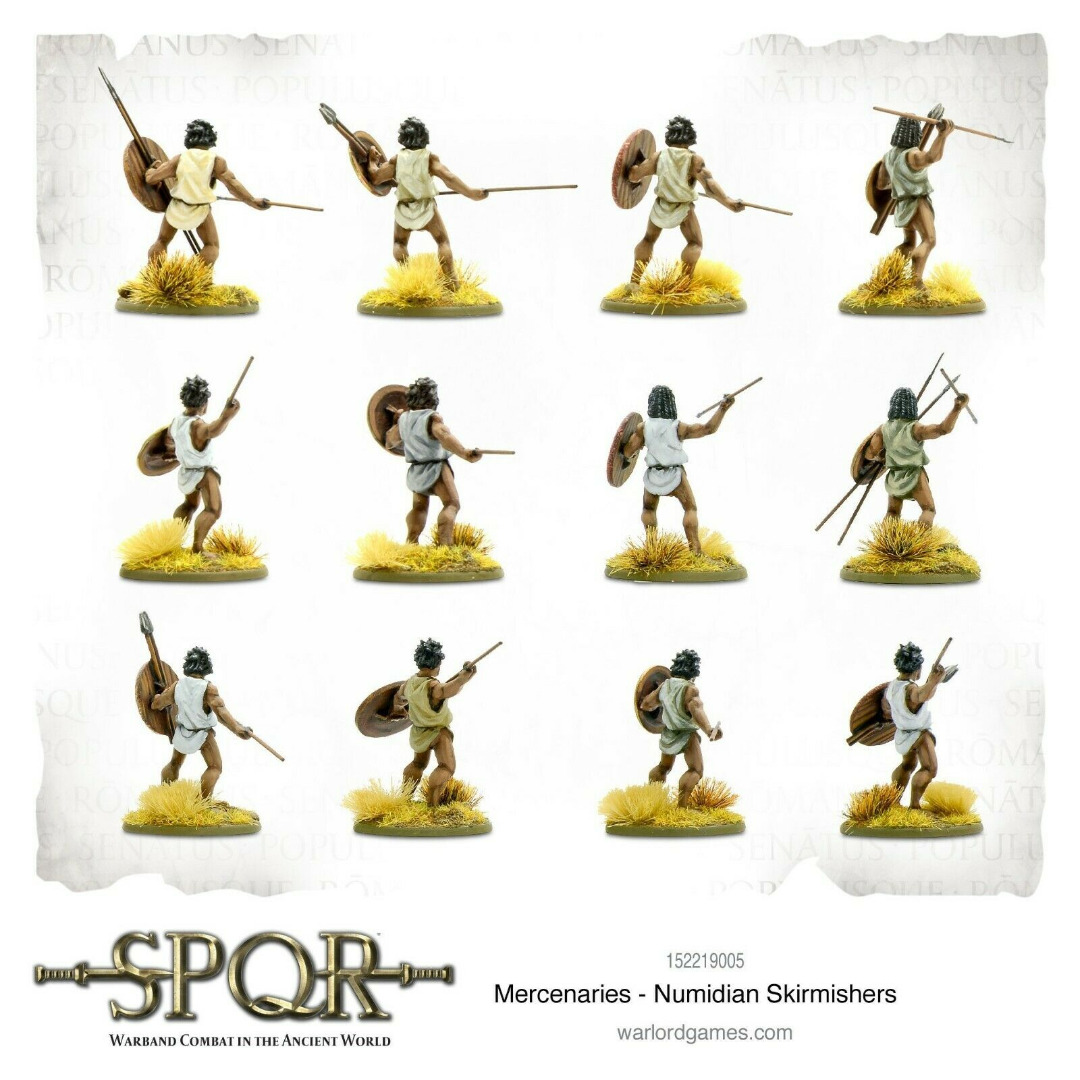 Miniaturas SPQR: Numidian Skirmishers (English) ( Imagem 2 de 3 ) - Preview