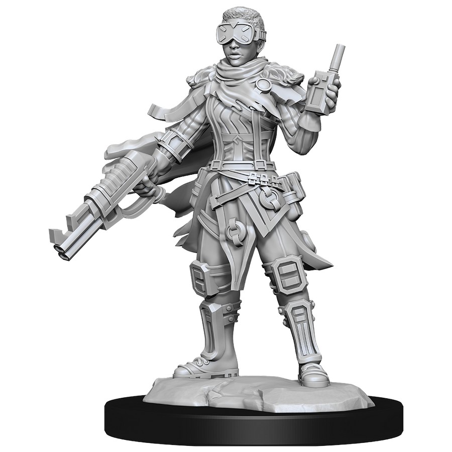 Miniaturas Starfinder Battles: Deep Cuts - Human Mechanic ( Imagem 4 de 4 ) - Preview