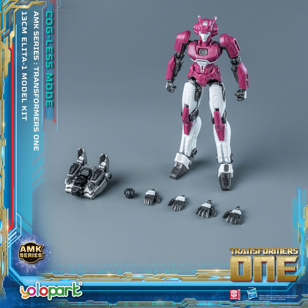 Model Kit - Transformers 8 AMK Mini Series Plastic Model Kit Elita-1 13 cm ( Imagem 4 de 4 ) - Preview