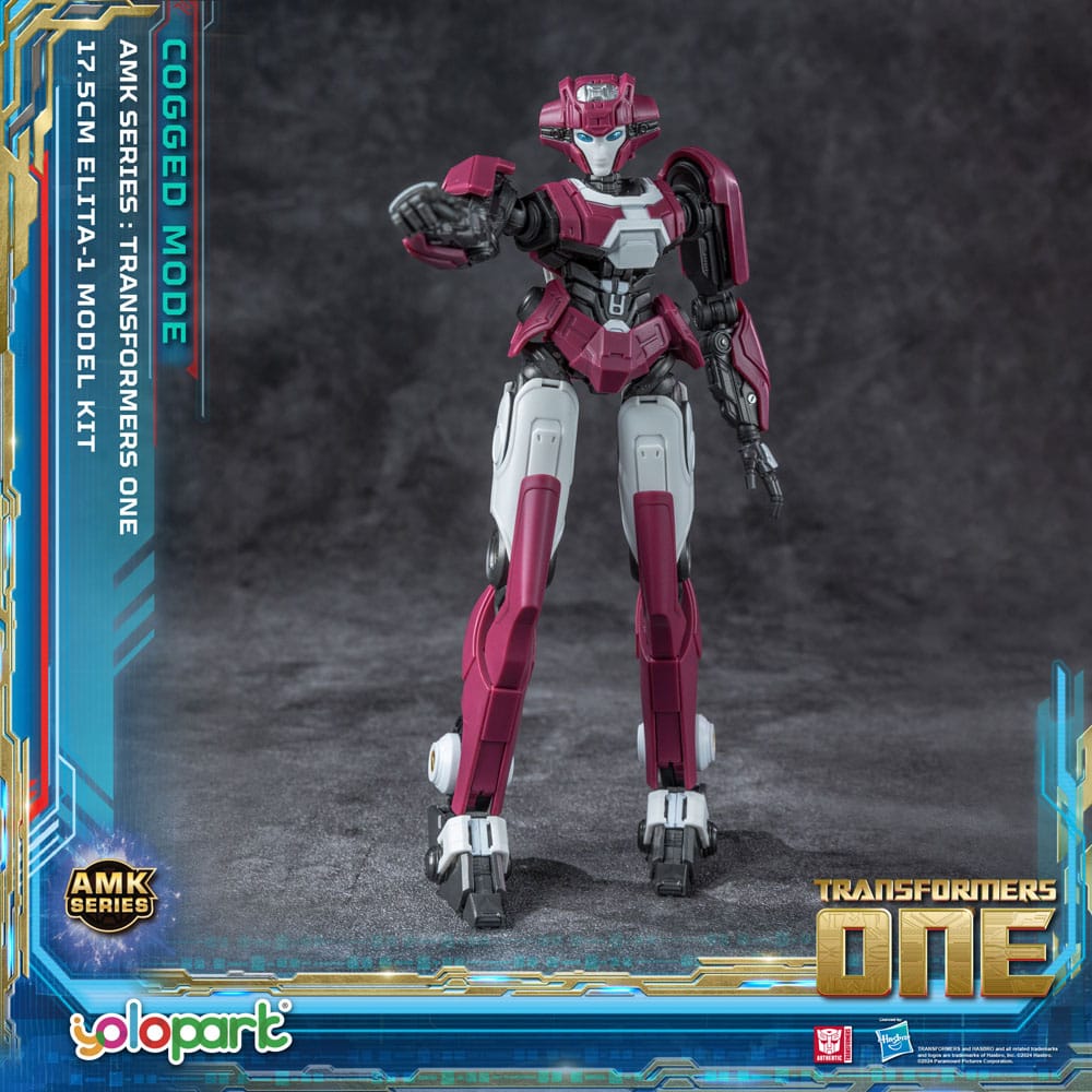 Model Kit - Transformers 8 AMK Series Plastic Model Kit Elita-1 20 cm ( Imagem 2 de 4 ) - Preview