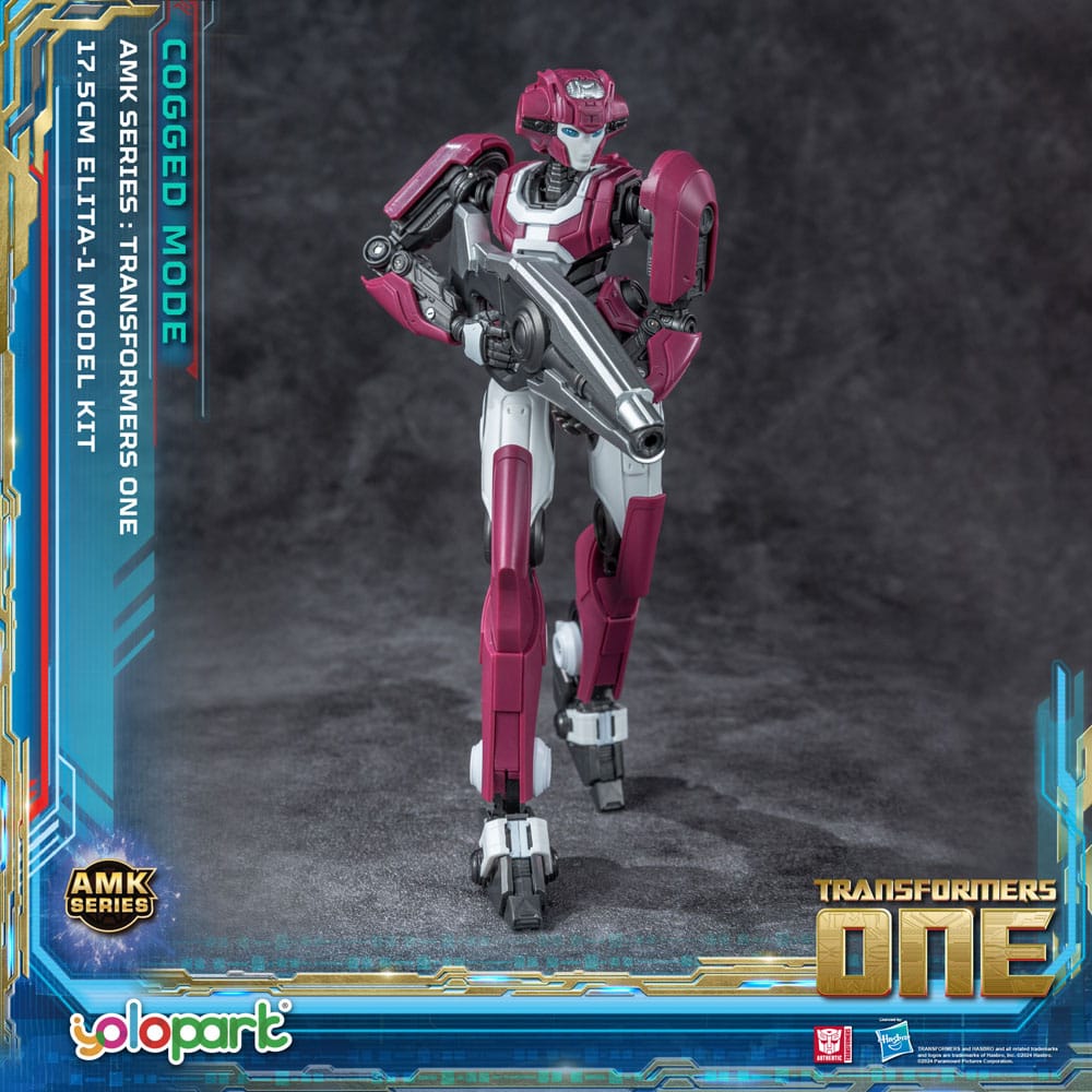Model Kit - Transformers 8 AMK Series Plastic Model Kit Elita-1 20 cm ( Imagem 3 de 4 ) - Preview