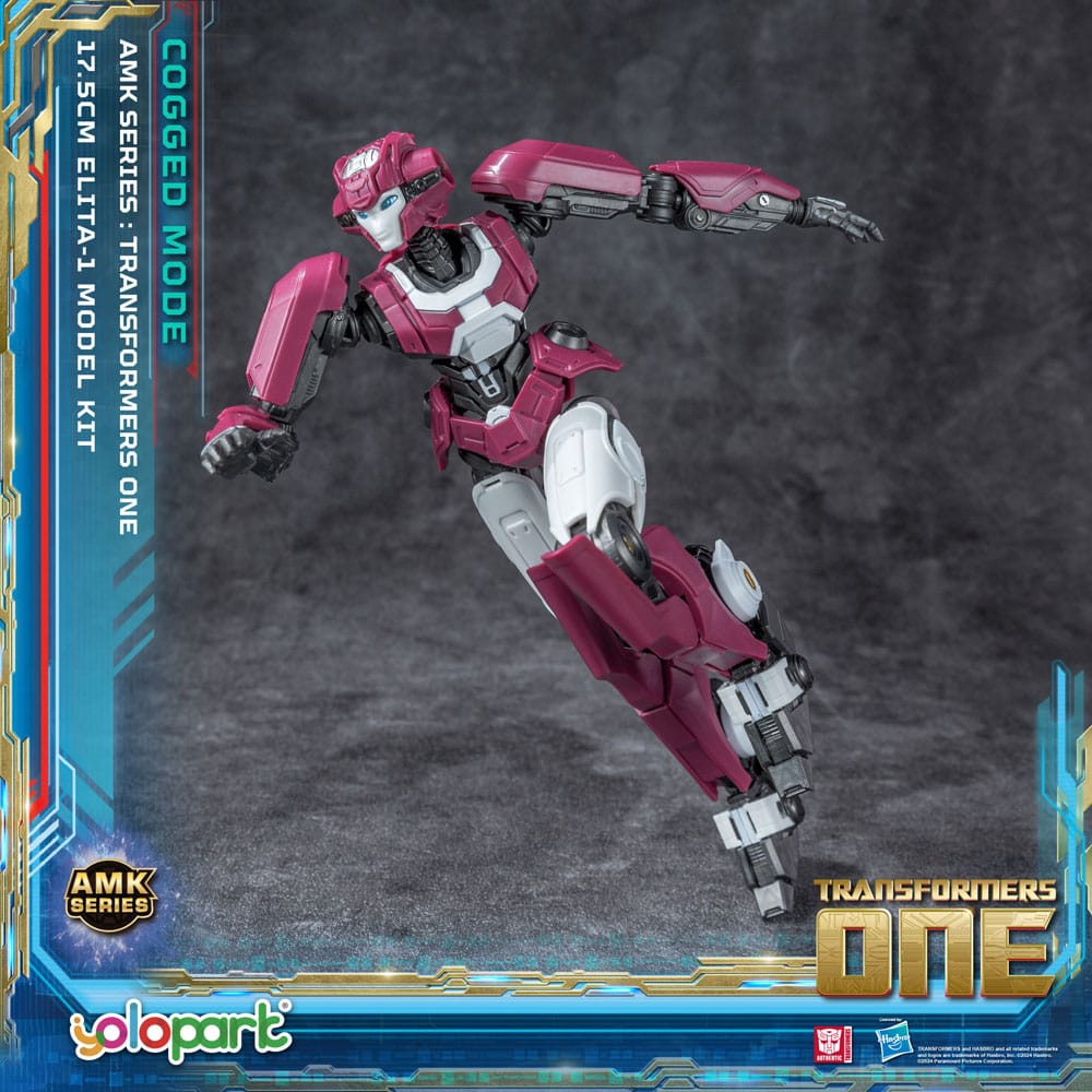 Model Kit - Transformers 8 AMK Series Plastic Model Kit Elita-1 20 cm ( Imagem 4 de 4 ) - Preview