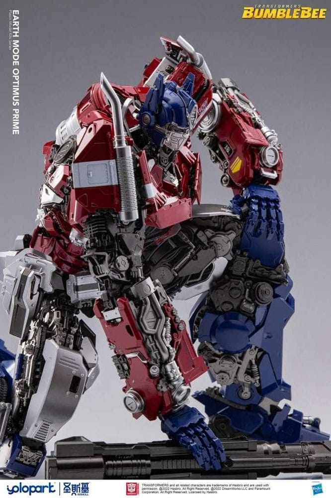 Model Kit - Transformers Bumblebee Earth Mode Optimus Prime 30 cm ( Imagem 4 de 4 ) - Preview