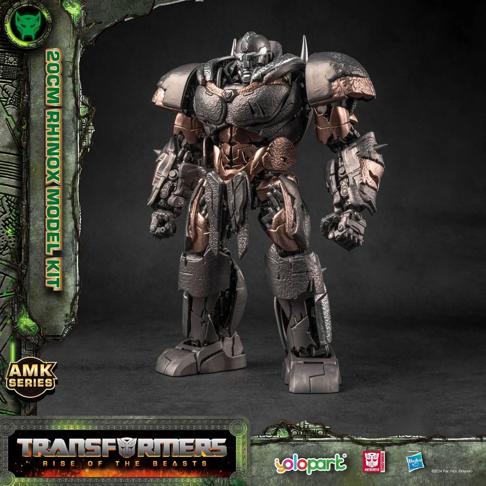 Model Kit - Transformers: Rise of the Beasts AMK Series Rhinox 20 cm ( Imagem 2 de 4 ) - Preview
