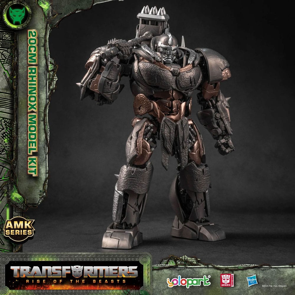 Model Kit - Transformers: Rise of the Beasts AMK Series Rhinox 20 cm ( Imagem 3 de 4 ) - Preview