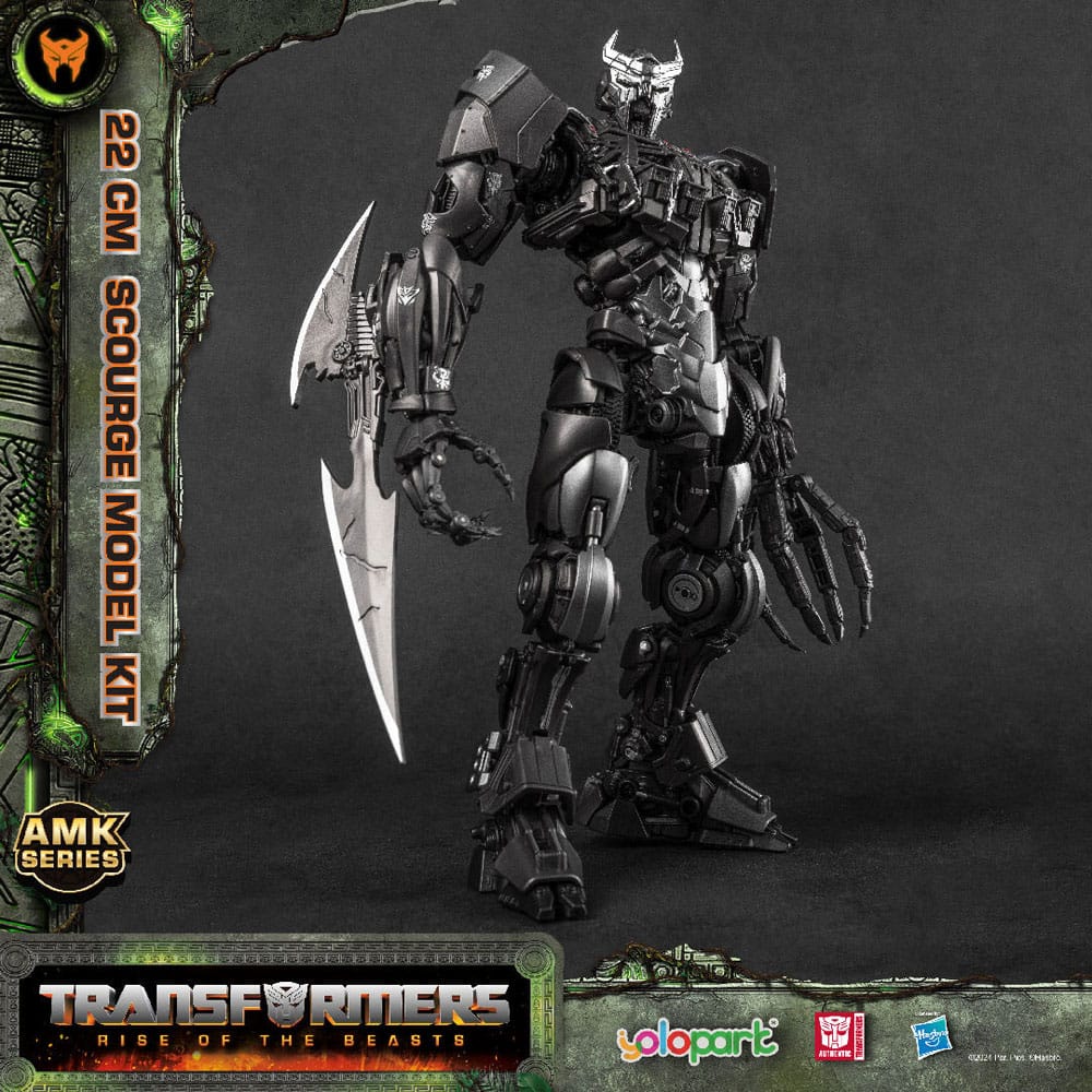 Model Kit - Transformers: Rise of the Beasts AMK Series Scourge 22 cm ( Imagem 2 de 4 ) - Preview