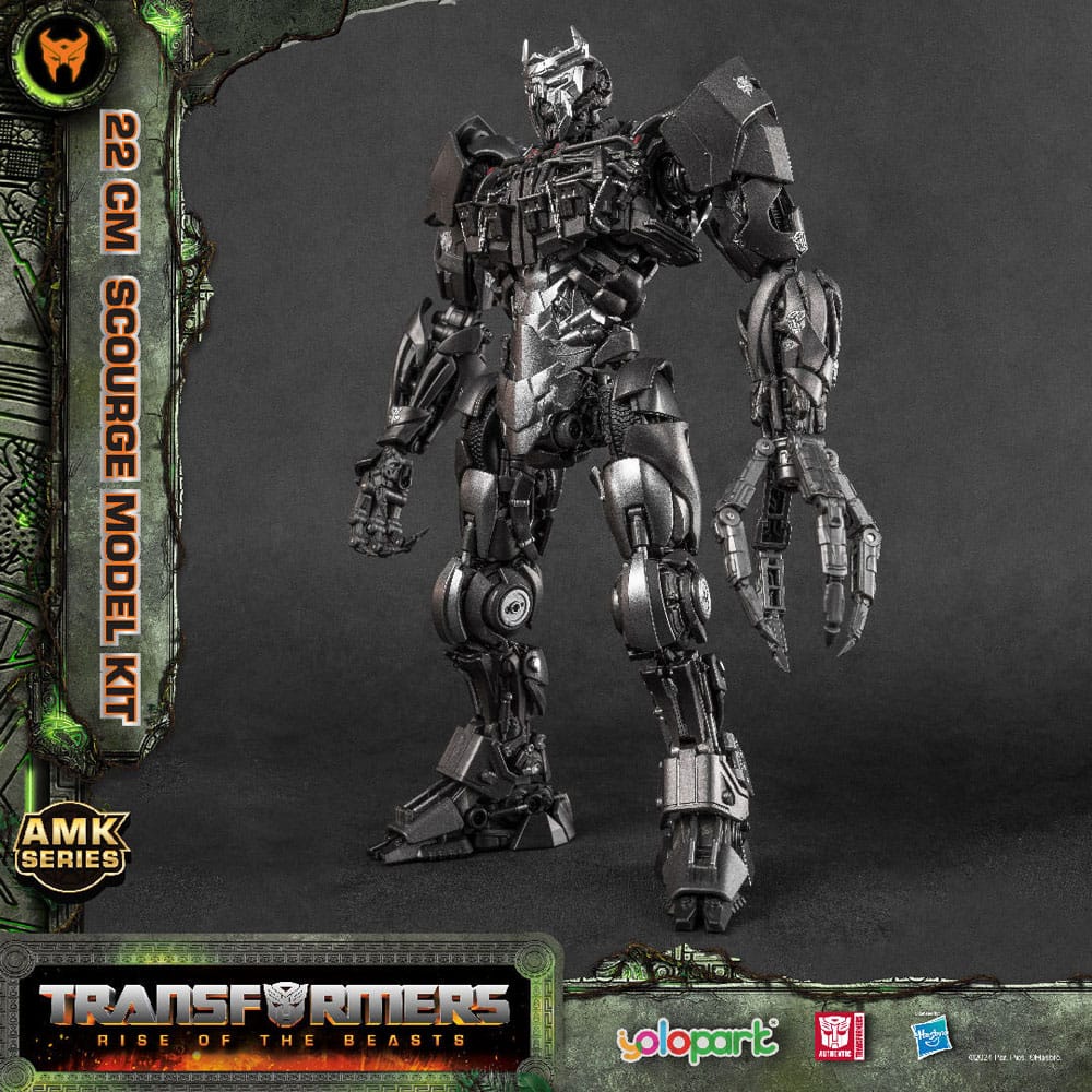 Model Kit - Transformers: Rise of the Beasts AMK Series Scourge 22 cm ( Imagem 3 de 4 ) - Preview
