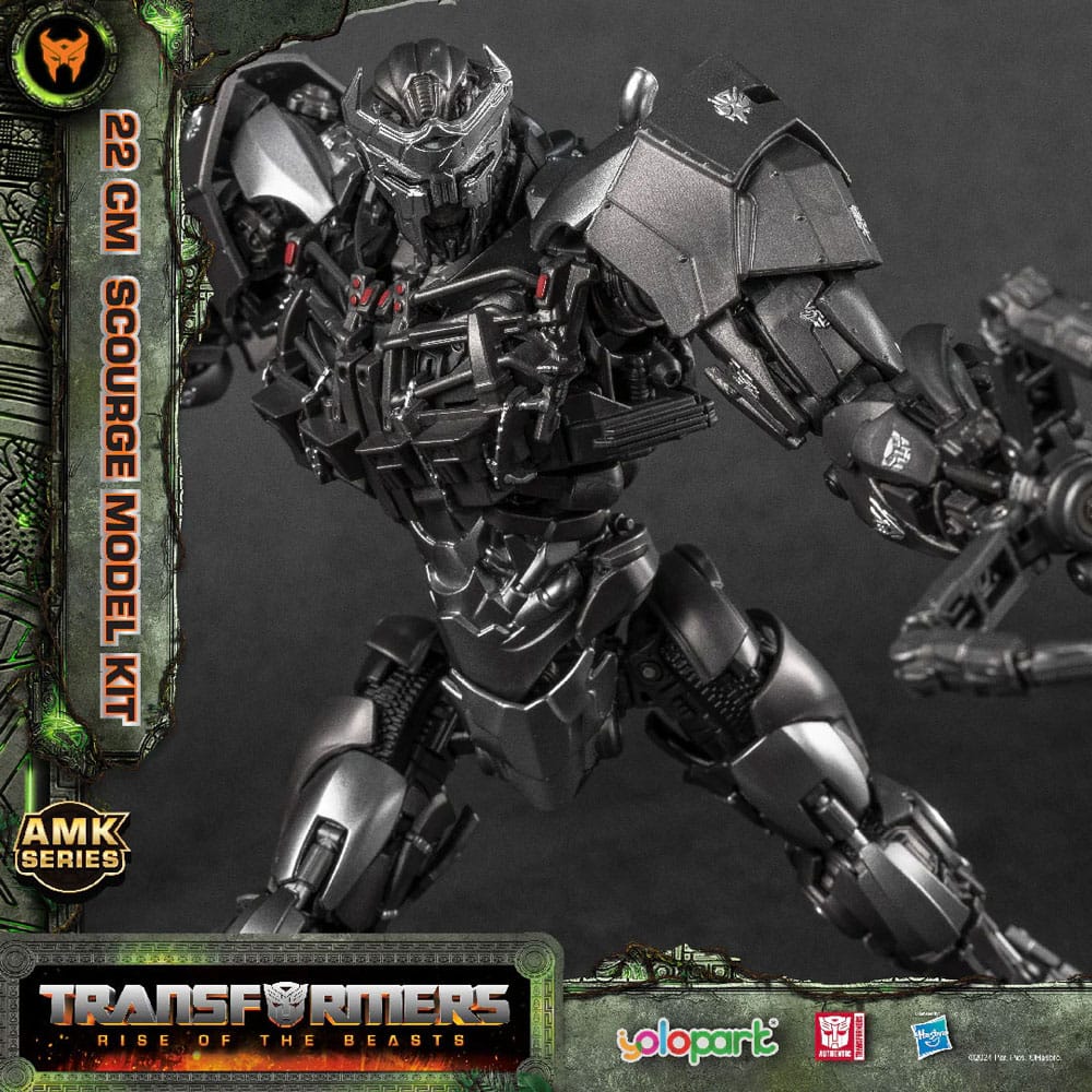 Model Kit - Transformers: Rise of the Beasts AMK Series Scourge 22 cm ( Imagem 4 de 4 ) - Preview