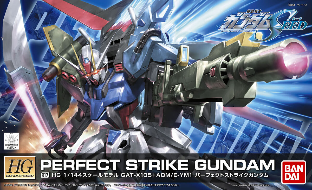 Model Kit Gundam HG 1/144 R17 Perfect Strike Gundam ( Imagem 2 de 2 ) - Preview
