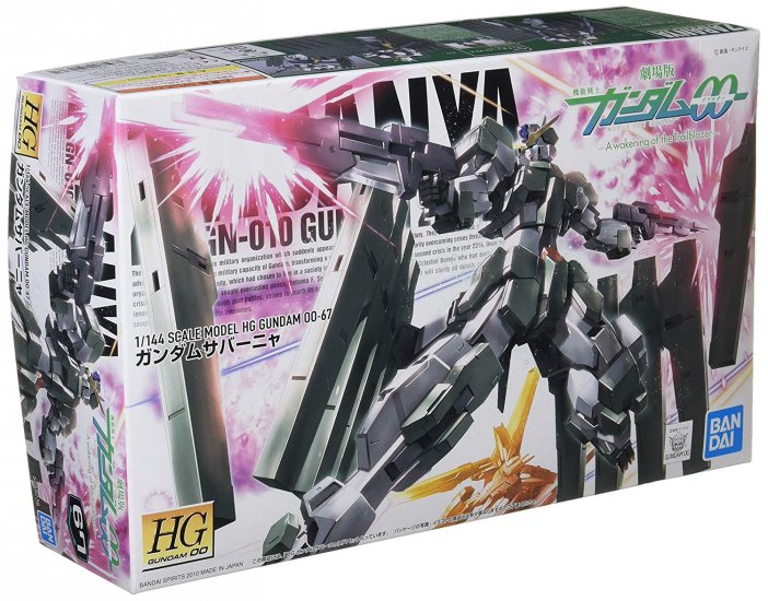 Model Kit Gundam 00 High Grade 1/144 Gundam Zabanya ( Imagem 2 de 2 ) - Preview