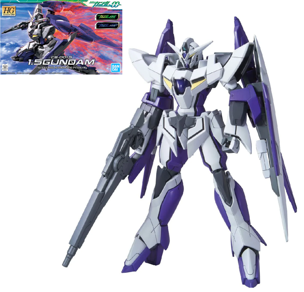 Model Kit Gundam HG 1/144 1.5 Gundam ( Imagem 3 de 3 ) - Preview