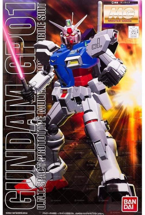 Model Kit Gundam MG 1/100 Gundam GP01 ( Imagem 3 de 3 ) - Preview