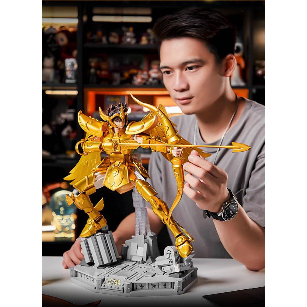 Model Kit Pantasy Blocks Saint Seiya Building Kit Sagittarius 43 cm ( Imagem 2 de 2 ) - Preview