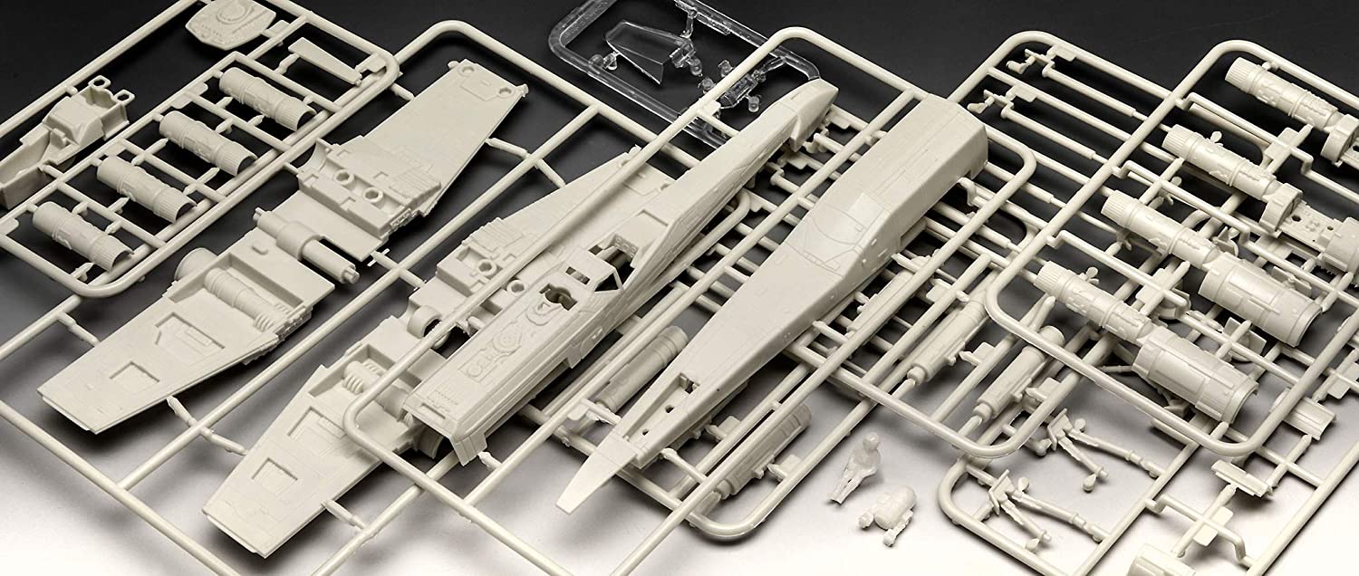 Model Kit Revell Collector Set Star Wars X-Wing & TIE Fighter ( Imagem 4 de 4 ) - Preview