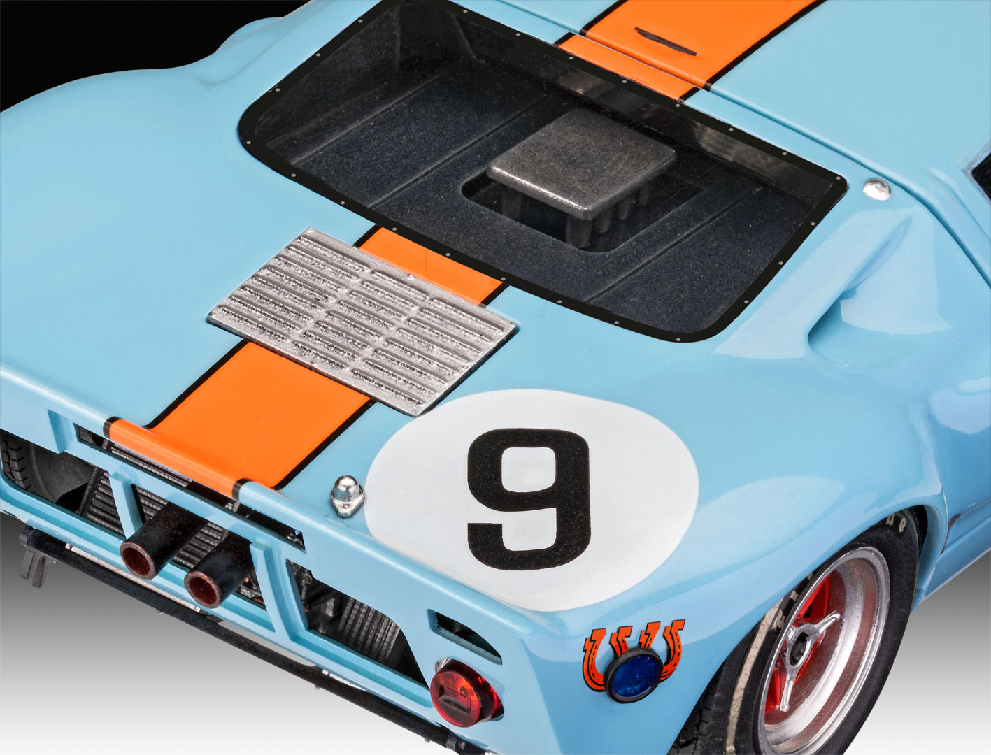 Model Kit Revell Ford GT40 Le Mans 1968 & 1969 Scale 1:24 ( Imagem 4 de 4 ) - Preview