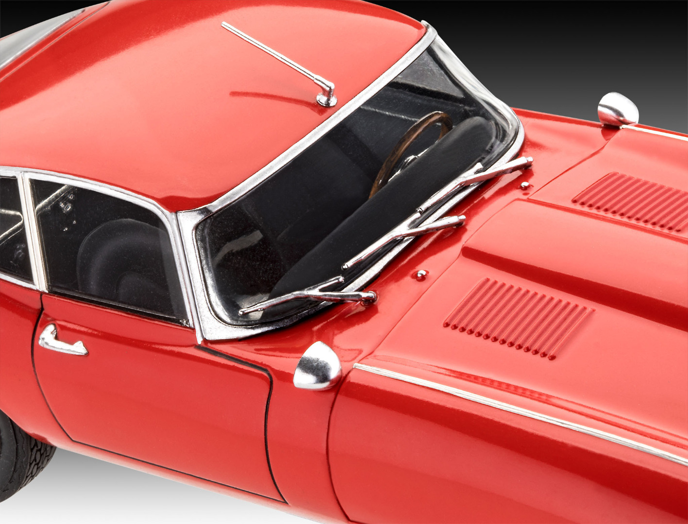 Model Kit Revell Jaguar E-Type (Coupé) Scale 1:24 ( Imagem 2 de 3 ) - Preview