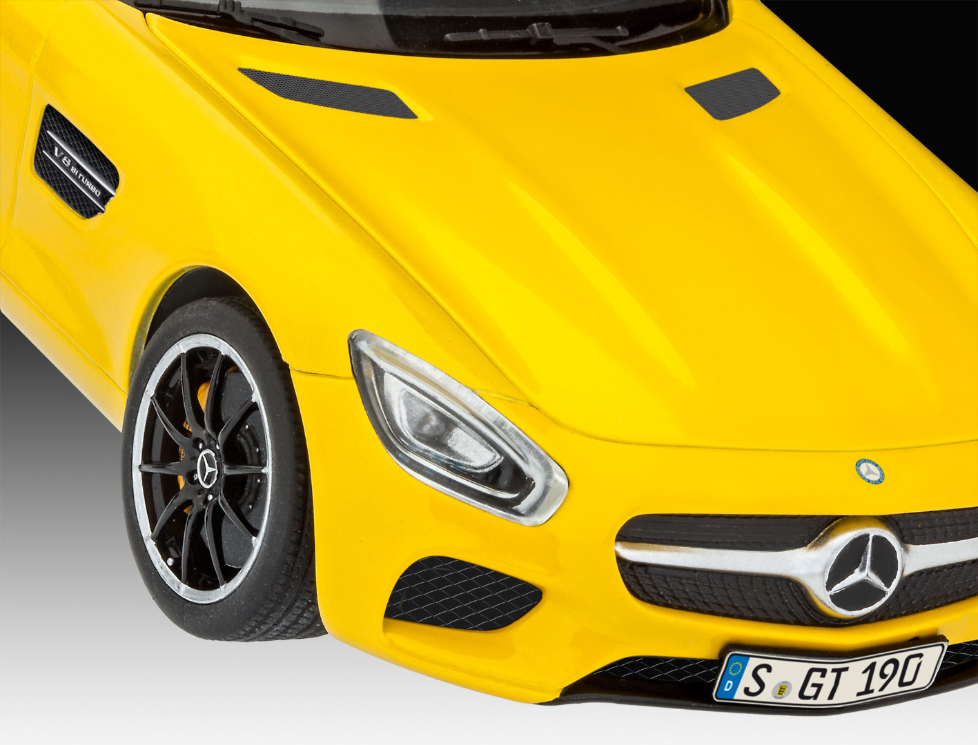 Model Kit Revell Mercedes AMG GT Scale 1:24 ( Imagem 4 de 4 ) - Preview