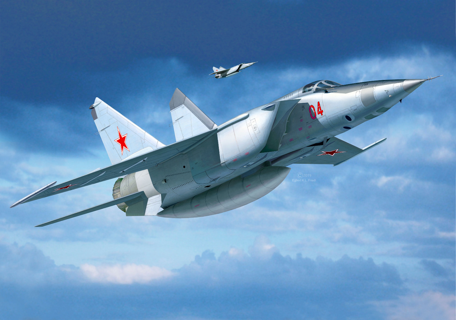 Model Kit Revell MiG-25 RBT "FOXBAT B" Scale 1:72 ( Imagem 2 de 4 ) - Preview