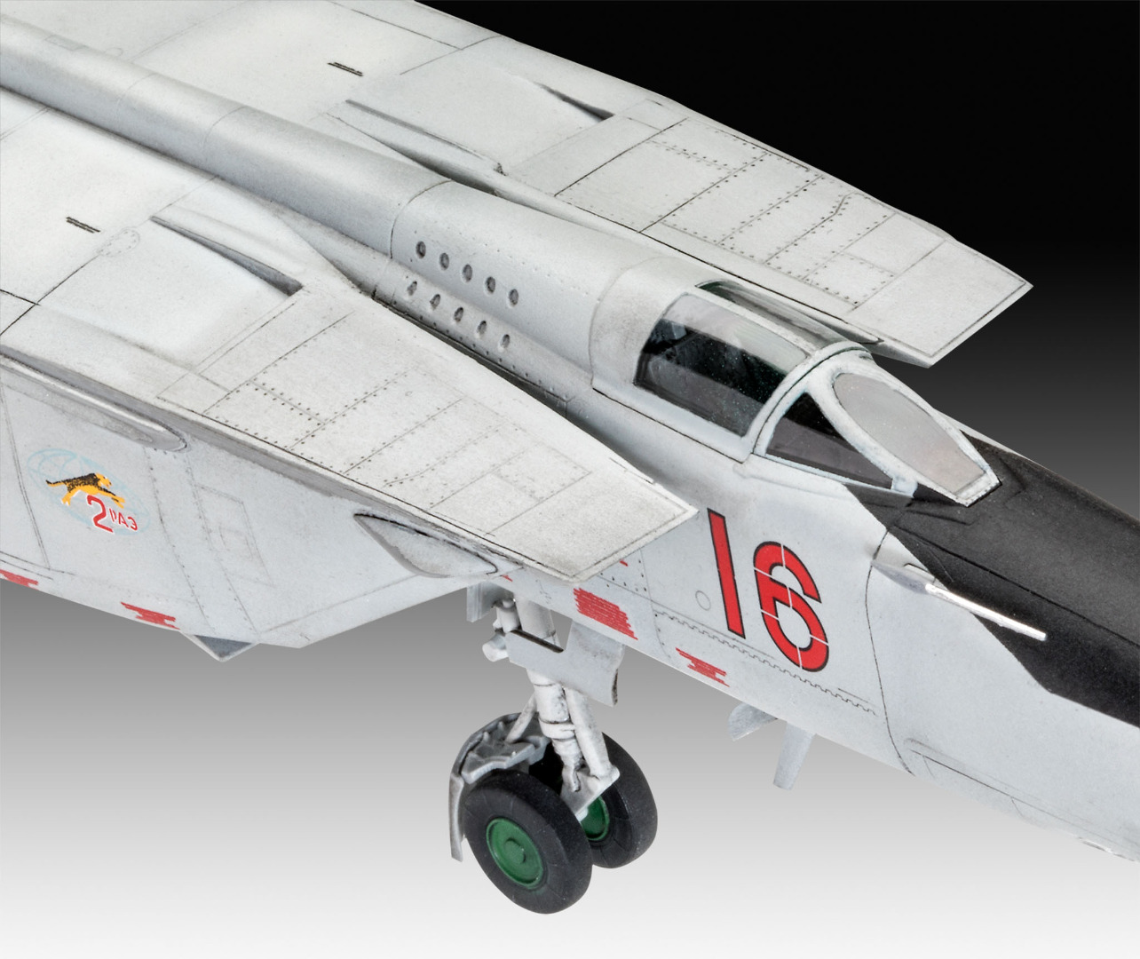 Model Kit Revell MiG-25 RBT "FOXBAT B" Scale 1:72 ( Imagem 4 de 4 ) - Preview