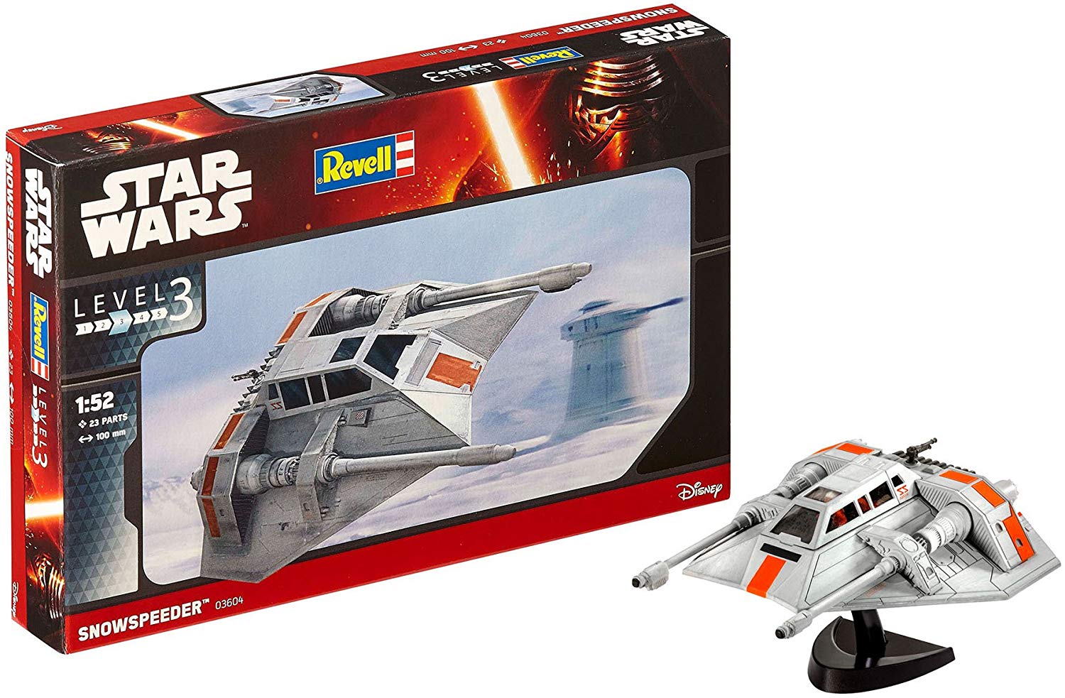 Model Kit Revell Star Wars Episode VII Snowspeeder Scale 1:52 ( Imagem 3 de 4 ) - Preview