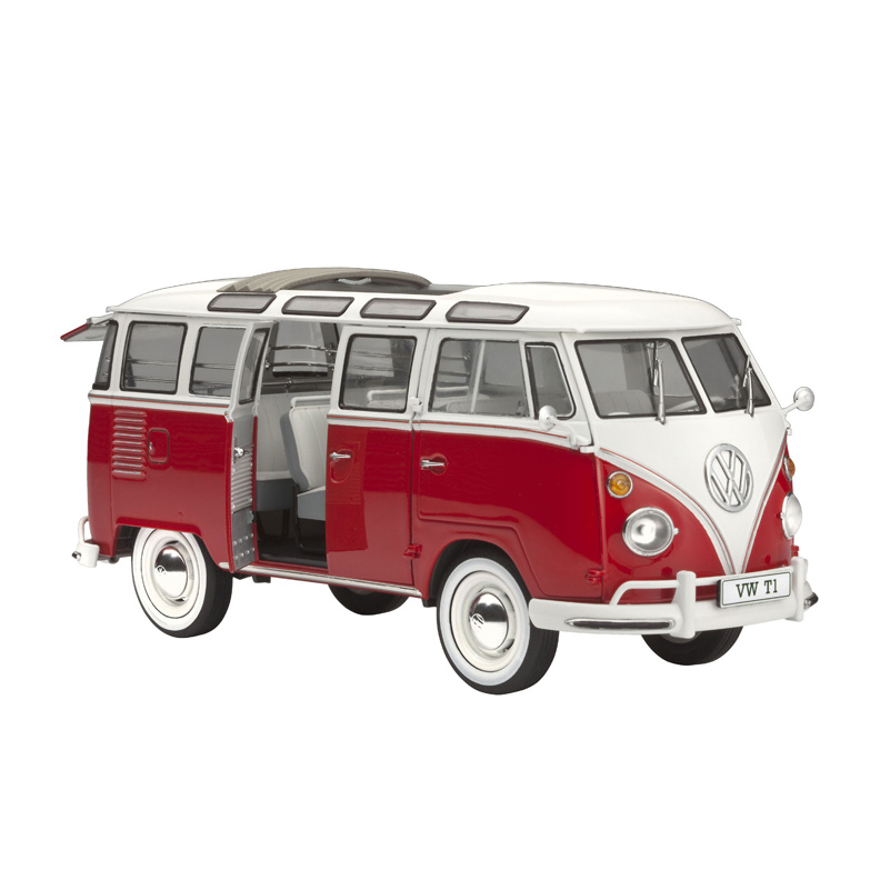 Model Kit Revell VW T1 Samba Bus Set Scale 1:24 ( Imagem 2 de 4 ) - Preview