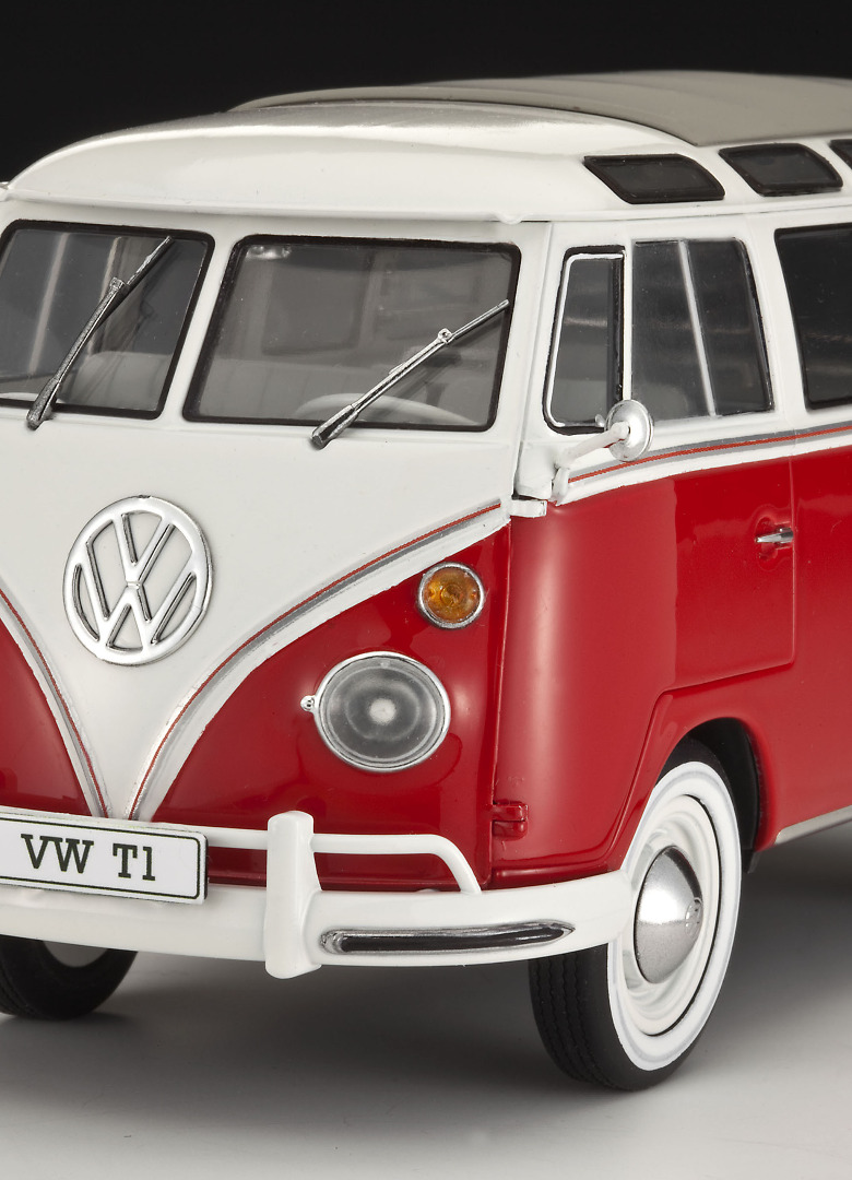 Model Kit Revell VW T1 Samba Bus Set Scale 1:24 ( Imagem 3 de 4 ) - Preview