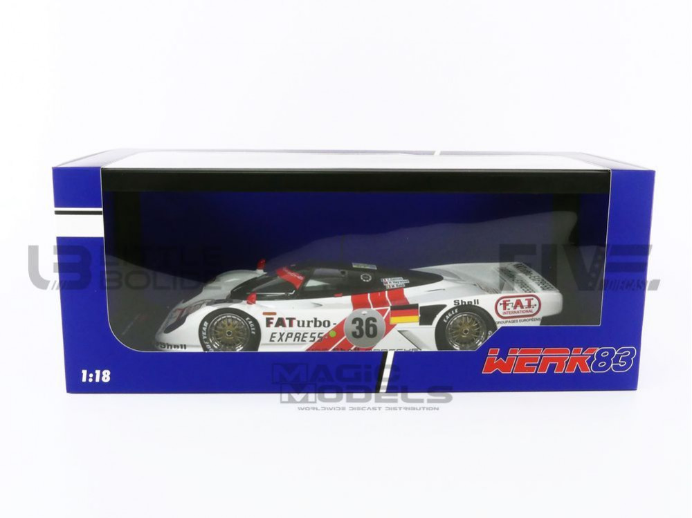 Model Kit Werk83 Dauer Porsche 962 3.0L Turbo Winner Le Mans 1994 1:18 ( Imagem 2 de 4 ) - Preview