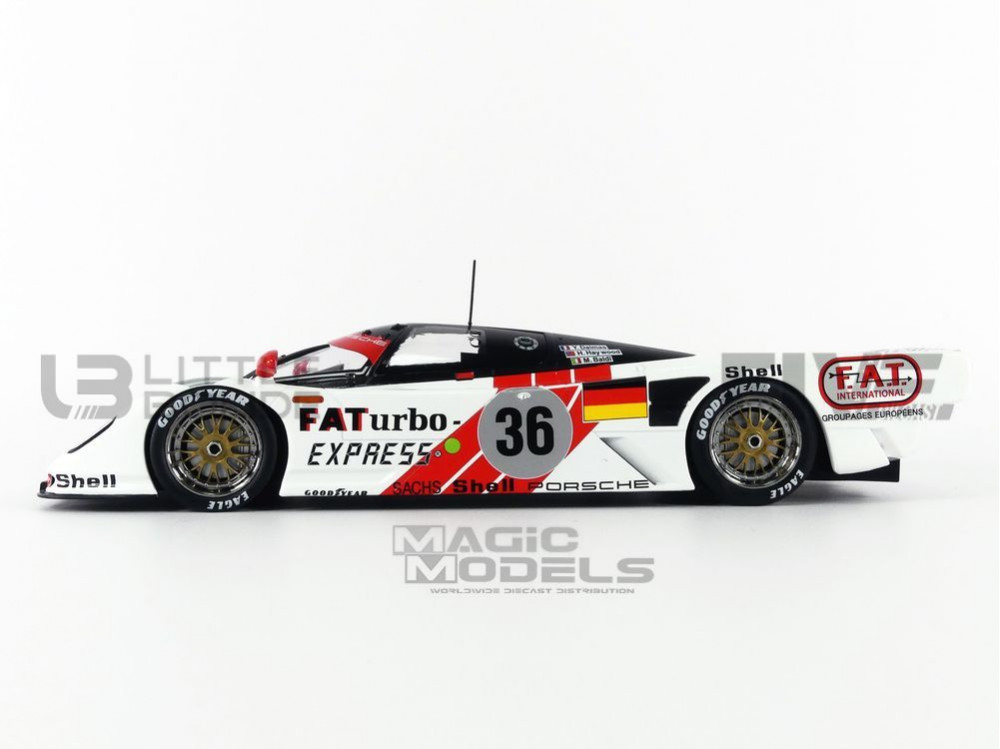 Model Kit Werk83 Dauer Porsche 962 3.0L Turbo Winner Le Mans 1994 1:18 ( Imagem 4 de 4 ) - Preview