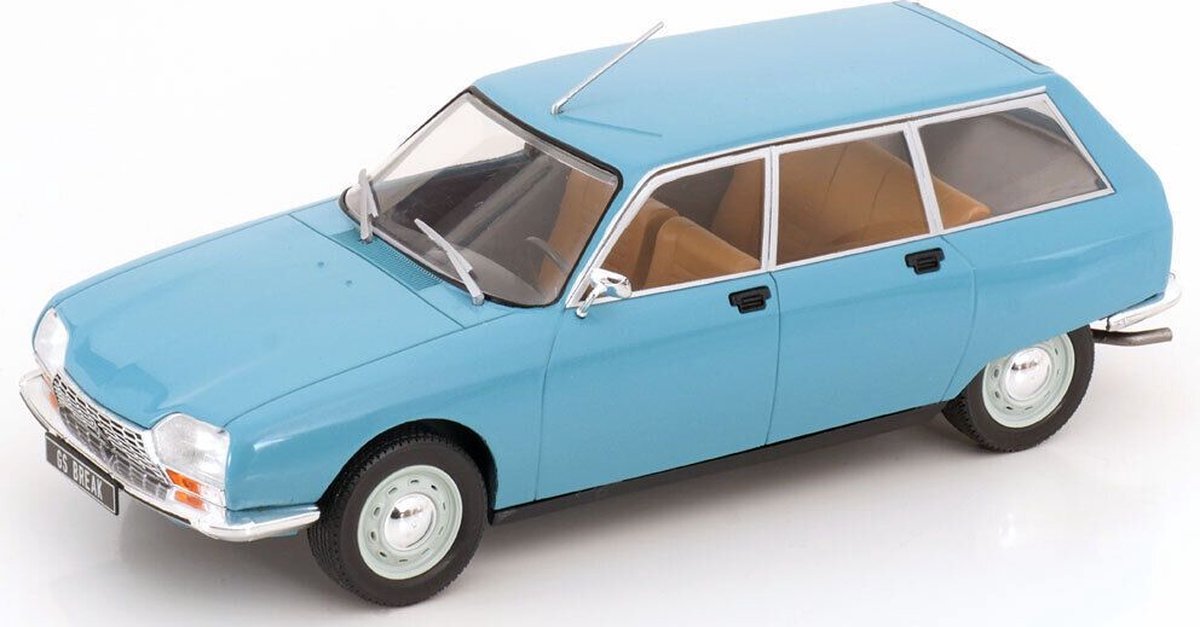 Model Car WhiteBox Citroen GS Break Station Wagon 1971 Light Blue 1:24 ( Imagem 2 de 2 ) - Preview