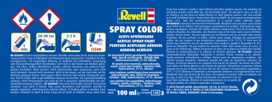 Modelismo - Revell Spray Color Clear Gloss 100 ml ( Imagem 2 de 2 ) - Preview
