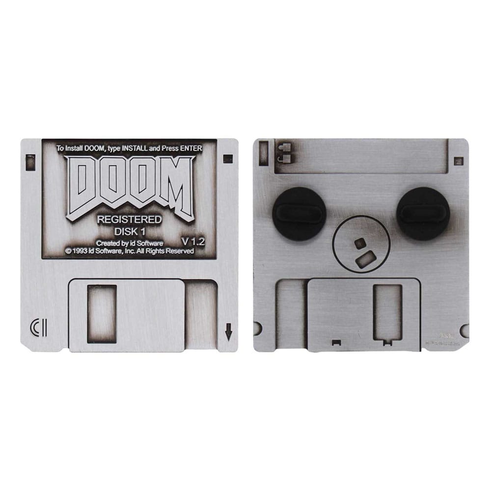 Pin Doom Floppy Disk Limited Edition ( Imagem 2 de 3 ) - Preview