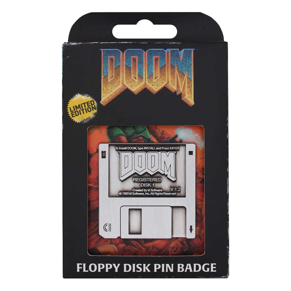 Pin Doom Floppy Disk Limited Edition ( Imagem 3 de 3 ) - Preview