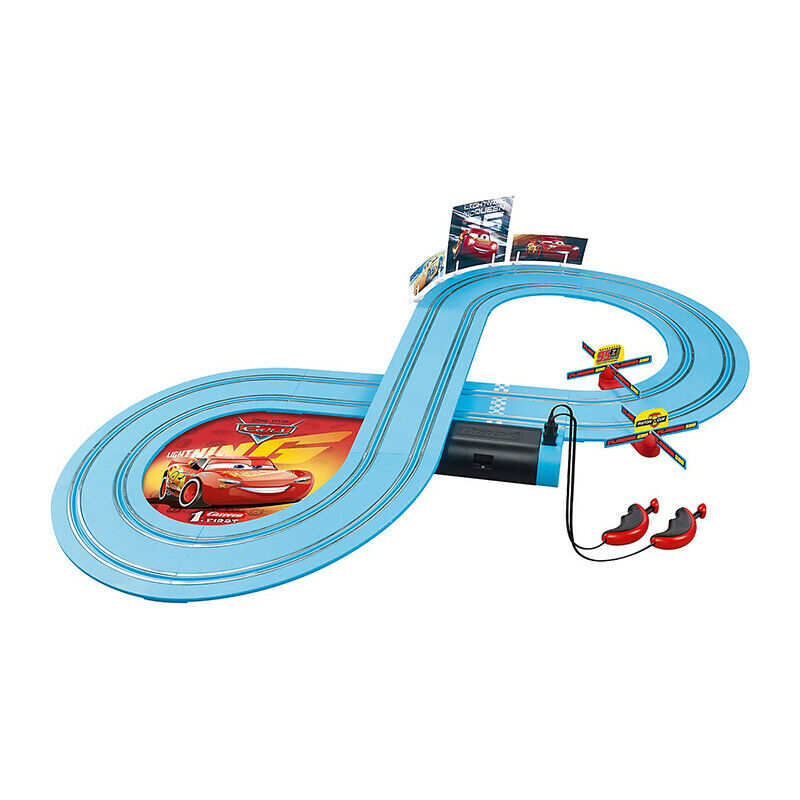 Pista Carrera 1.First Disney Pixar Cars McQueen + Dinoco 2.4 m ( Imagem 3 de 3 ) - Preview