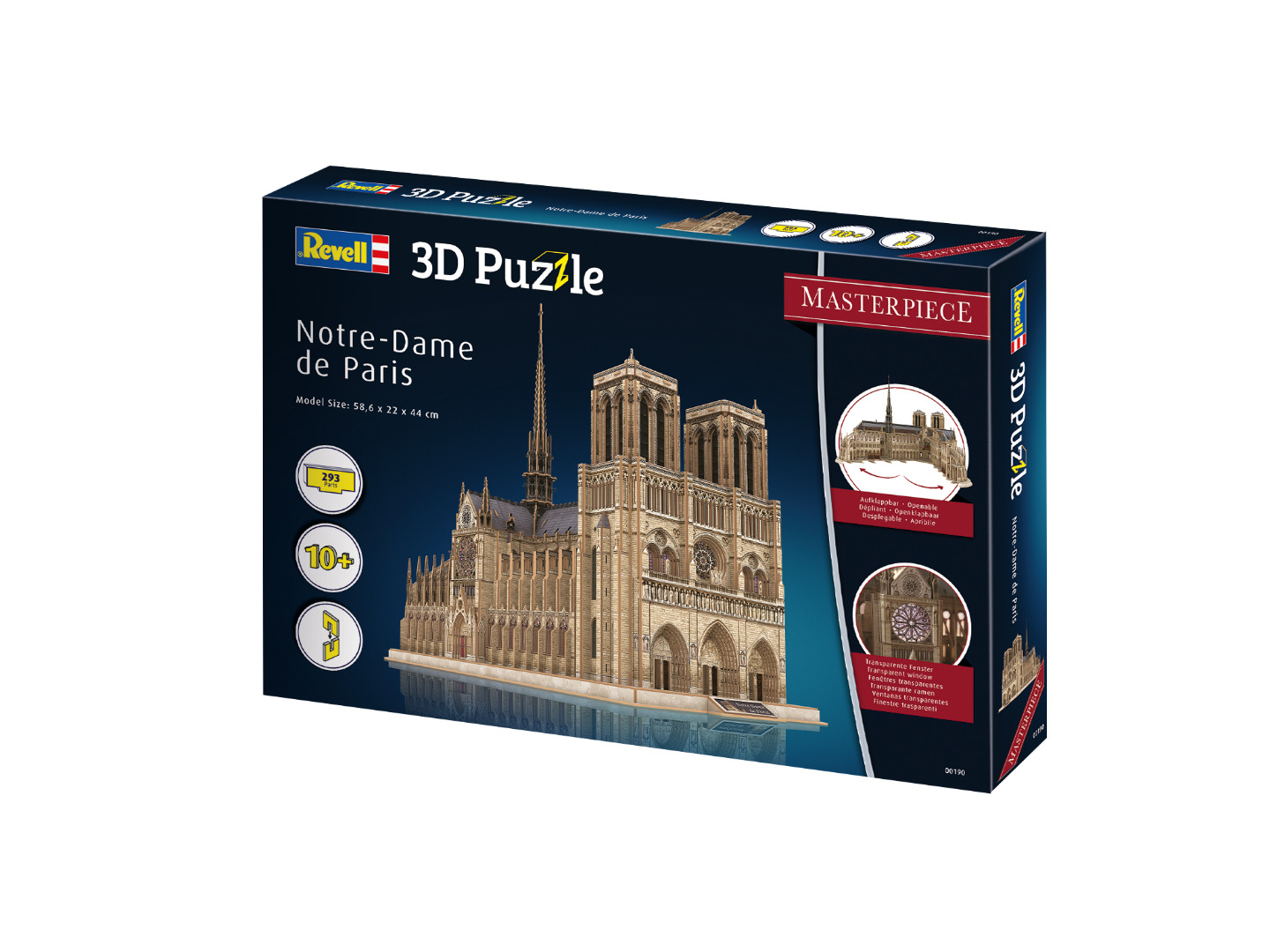 Puzzle 3D Revell Notre Dame de Paris Masterpiece ( Imagem 3 de 3 ) - Preview