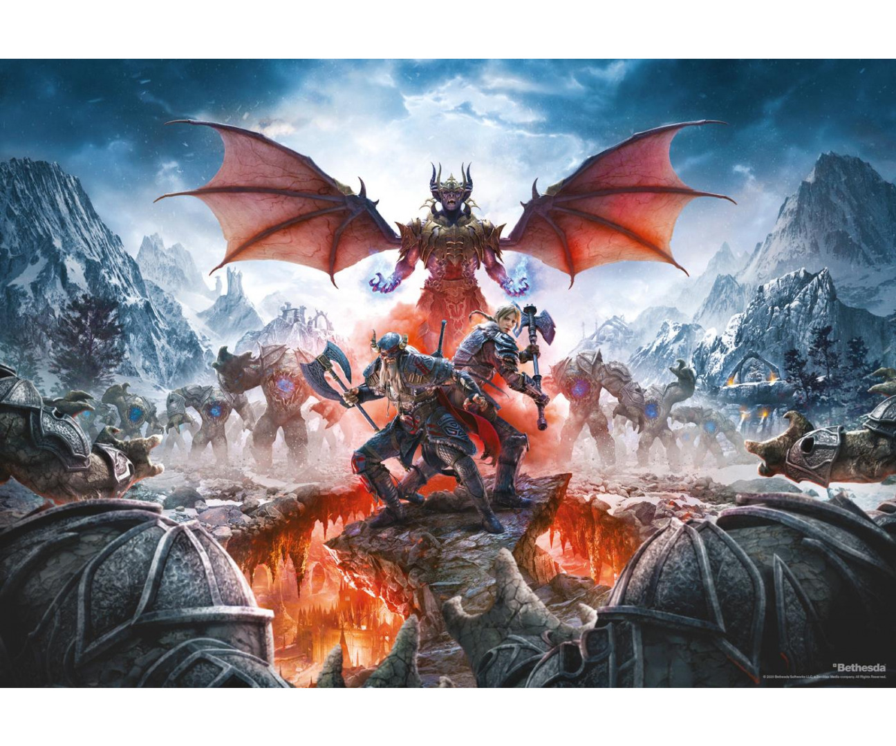 Puzzle Elder Scrolls Vista of Greymoor (1000 Peças) ( Imagem 2 de 3 ) - Preview