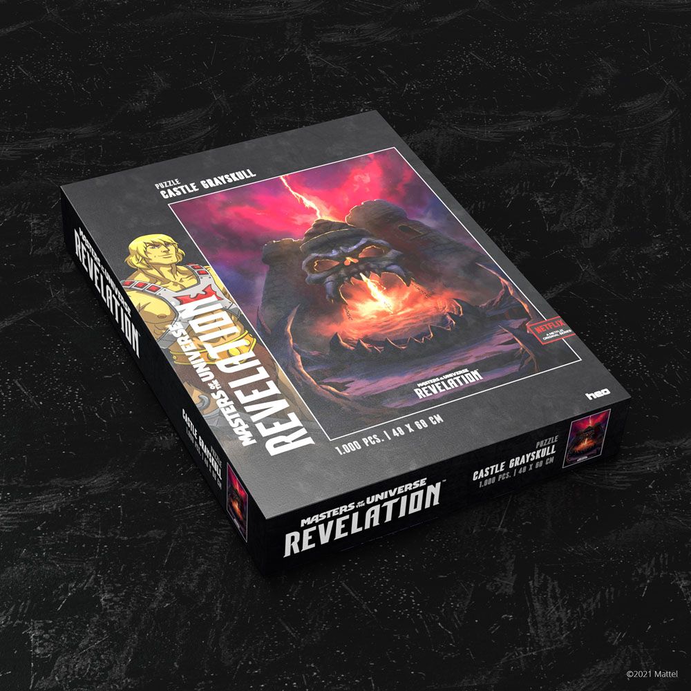 Puzzle Masters of the Universe Revelation - Castle Grayskull (1000 peças) ( Imagem 2 de 4 ) - Preview