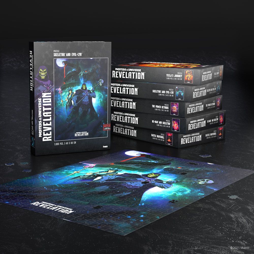Masters of the Universe Revelation Jigsaw Puzzle - Skeletor and Evil-Lyn (1000 pieces) ( Imagem 3 de 4 ) - Preview