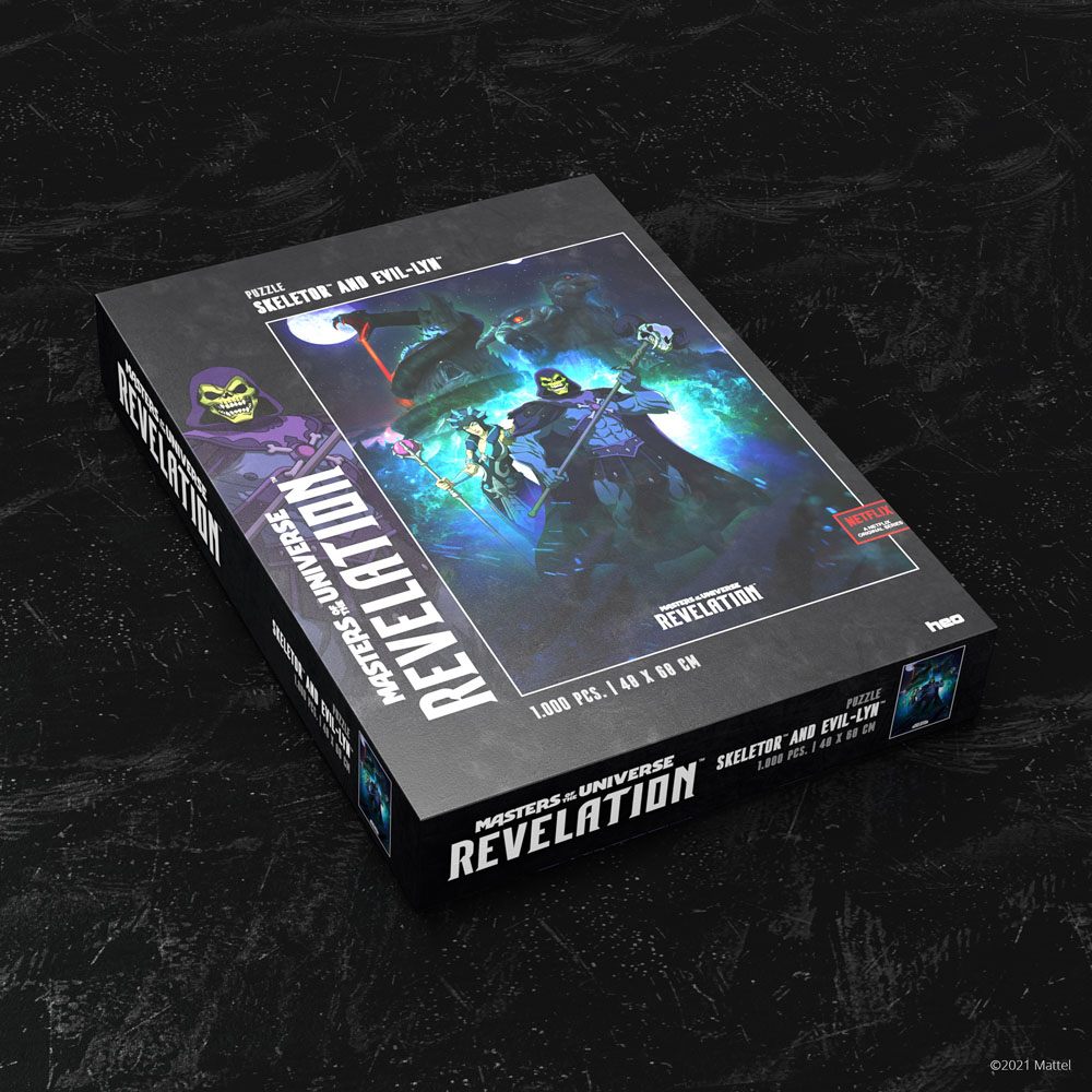 Masters of the Universe Revelation Jigsaw Puzzle - Skeletor and Evil-Lyn (1000 pieces) ( Imagem 4 de 4 ) - Preview